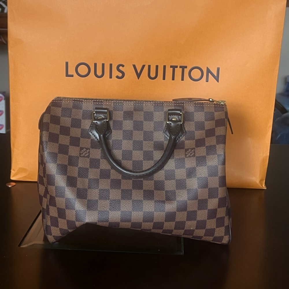 Louis Vuitton Speedy 30 Damier Ebene